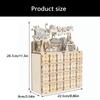 Natural Wood Christmas Countdowns Calendar For Kids Family 24 Days Advents Decoration With Surprise Compartments