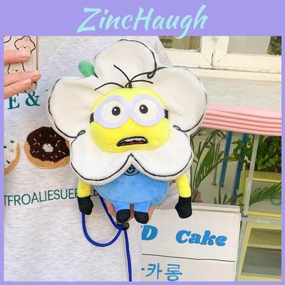 Minions Plush Cartoon Shoulder Bag For Girls And Teens With Storage And Cute Design