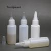 10Pcs 30-100ml Empty Plastic Glue Bottles PE Material with Screw Lids Squeeze Liquid Drop Bottles For Ink Oil  Pigment Container