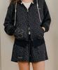 Makeumokeu Kkot Banji Flower Ring Flower Stitch Waffle Elastic Shorts_2Color