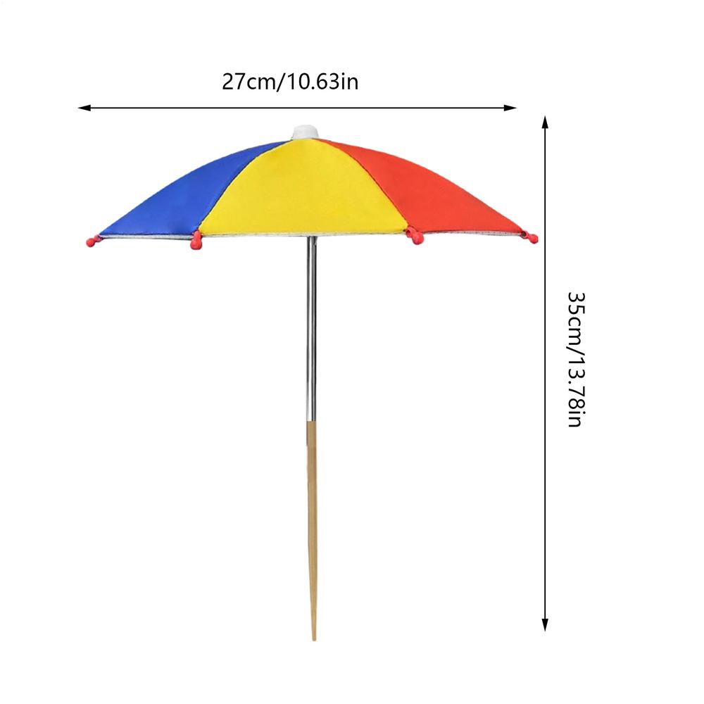 Small Garden Plant Umbrella Shade Flower Pot Plant Sunshade UV Protection Cover Outdoor Succulents Bonsai Sunshade for Backyard