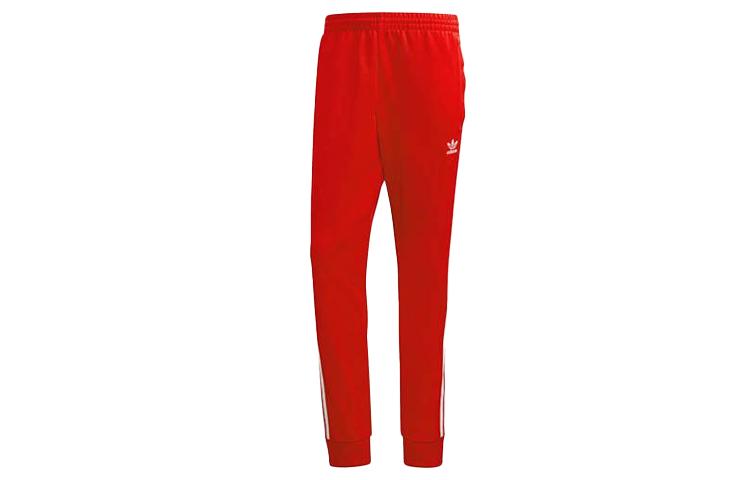 

Adidas Originals SST Knitted Sweatpants Men s Light Scarlet Moderate Cuffed Pants GF0208 S