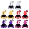 Set Versatil de Îmbrăcăminte pentru Dans Fete: Rochie Tutu Sequin cu Gât Legat, Ușor de Purtat, și Elastice de Păr Asortate pentru Balet, Petreceri & Fotografii