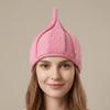 Spire Knitted Beanie Hat Korean Style Pullover Hat Fashion Nipple Hat  Outdoor