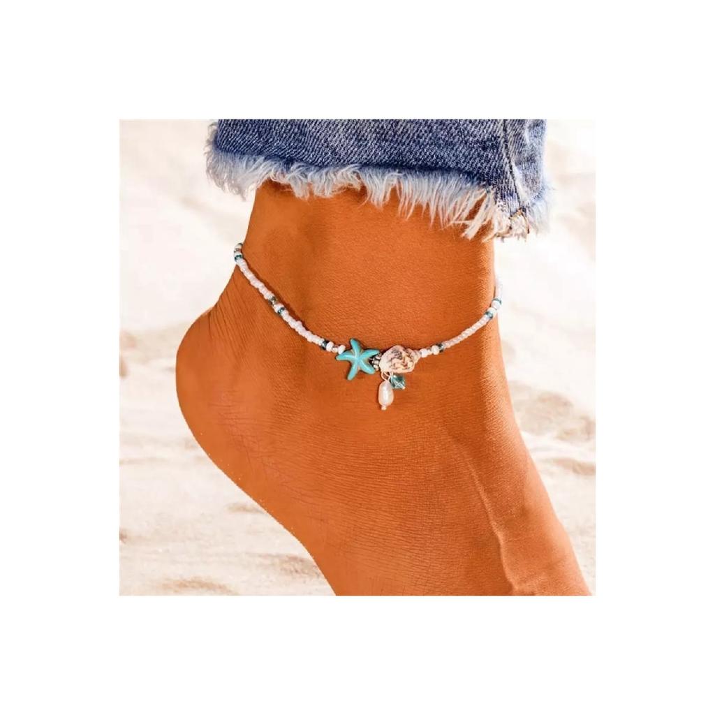 Muschelperlen-Sandperlen-Stern