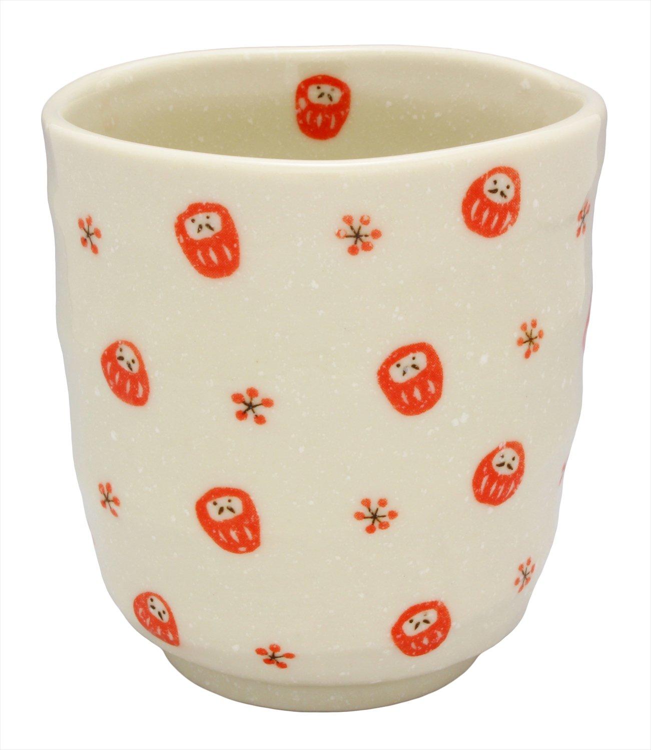 Casual Life Mino Daruma Sushi Teacup K12325 Teacup, Red, 280ml, Ware, Design, красный