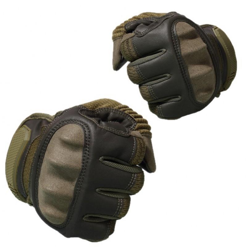 Mens Tactical Cycling Gloves Touchscreen Compatible Outdoor Sports Riding Climbing Fitness Black Army Green Wolf Brown