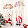 Babbo Natale Danzante Paracadute Decorazione Musicale - Regalo di Natale Creativo da Appendere al Soffitto