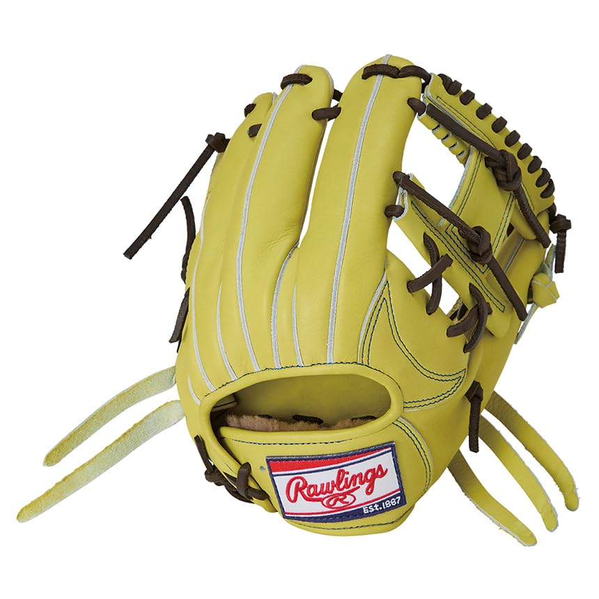 

Rawlings PREMIUM GH5HPN6X Baseball Jazz Throw HOH® Glove, Hardball, Infielder s Glove, Yellow, 11.2 inches, Right-Handed