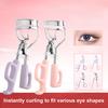 Precision Eyelash Curler with Ergonomic Handle Volumizing Eye Lash Curler Natural Long Lasting Lashes Curling Tools for Women Makeup