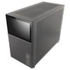 Micro-ATX PC-Gehäuse - Mars Gaming - MC-LCD - 8" IPS LCD-Bildschirm - Gehärtetes Glas - Schwarz