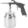 Sandblaster Gun Kit, Air Sand Blasting Gun, Air Undercoating Spray Gun With750cc Aluminium Cup, for Rubberized Undercoat, Proofing