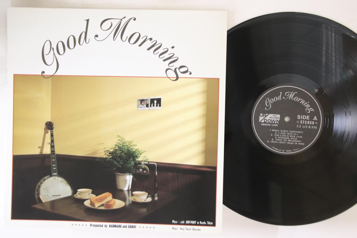 

LP Record YOSHIO OWA - Good Morning 880528UD01 UP DOWN Japan Japanese Pop/Rock Used
