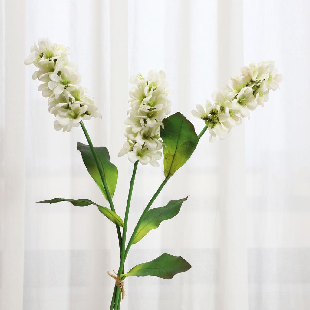 Simulation flower feel hyacinth bundle home living room entrance TV cabinet decoration fake flower ornament