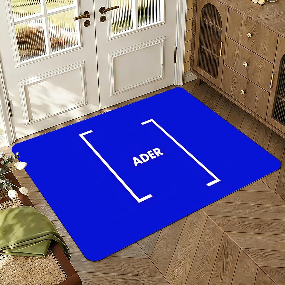 ADER A-ADERS ERROR Floor Mat Floor Mat Soft Flannel Non-Slip Door  Rug for Living Room