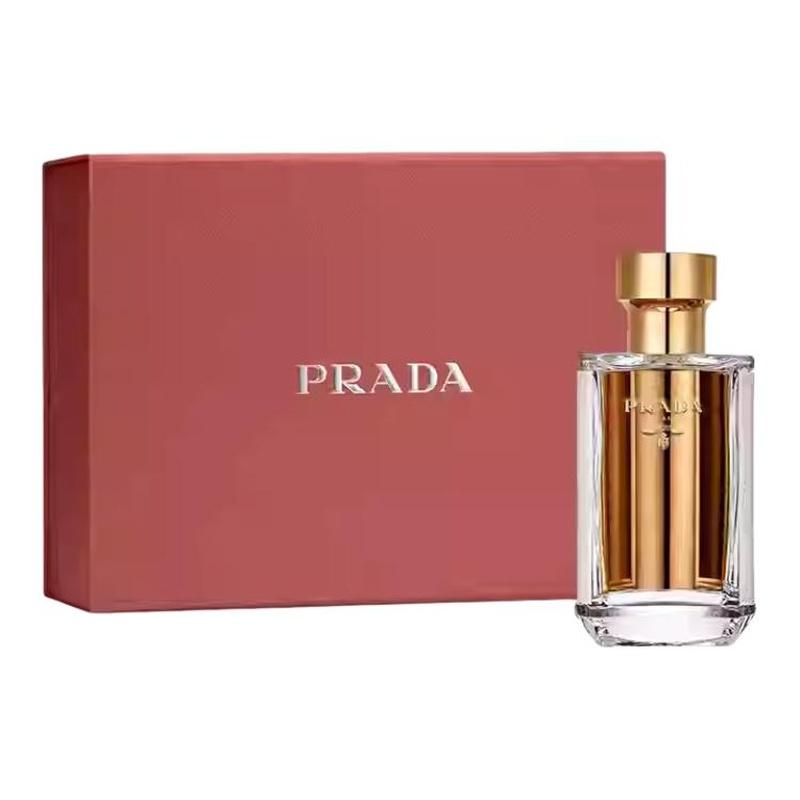 Prada Новогодняя Лимитированная Серия Вечерний Аромат Парфюм для Женщин Цветочный Аромат EDP Лимон Иланг-Иланг / 50 мл коричневый