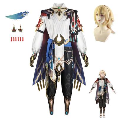 Anime Cosplay Costume Kaveh Cosplay Costume Sumeru Architect Muralist's Light Cosplay Stage Costume Kaveh Cosplay Outfit