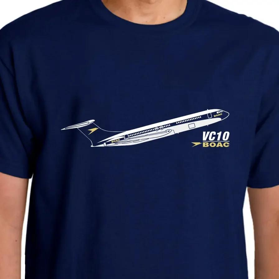 Aeroclassic Boac Vickers Vc10 Tshirt Unisex Tees