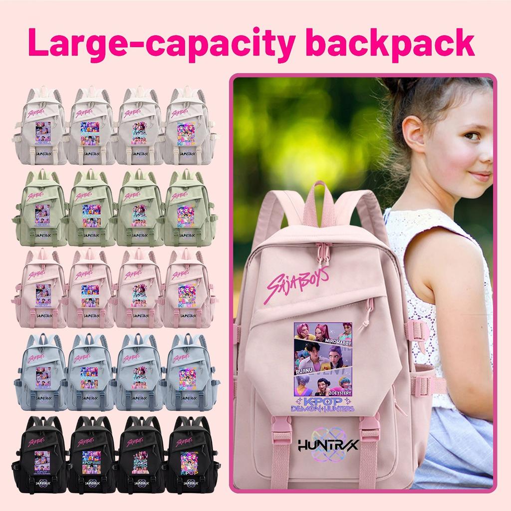 Backpack, Back To School, Cartoon Cute Travel Backpack Print Peripheral Double-shoulder Backpack For Teenagers, Students, Boys And Girls