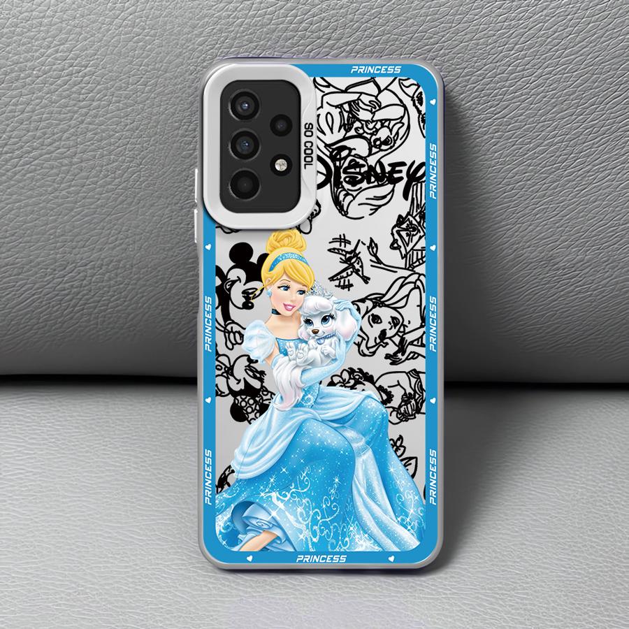 Princess Phone Case for Samsung Galaxy A15 A16 A23 A32 A72 4G 5G A22 A25 A34 A35 A52s A53 A54 A55 A73 5G A24 A51 A71 4G