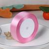 2.5cm Polyester Satin Ribbon for Cake Decoration, DIY Handmade Gift Box, and Gift Packaging.