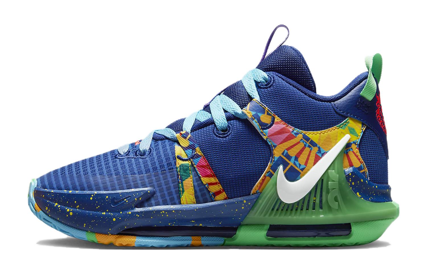 Nike LeBron Witness 7 Kaleidoscope GS DQ8650-400 40
