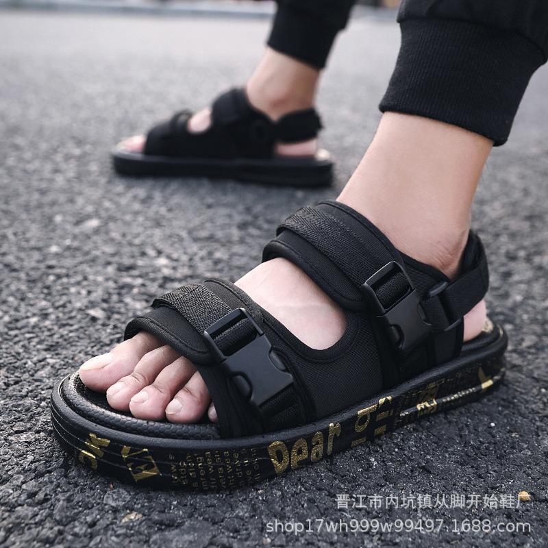 For the New Summer Korean Version of Casual Trend Personalized Men's Beach Sandals