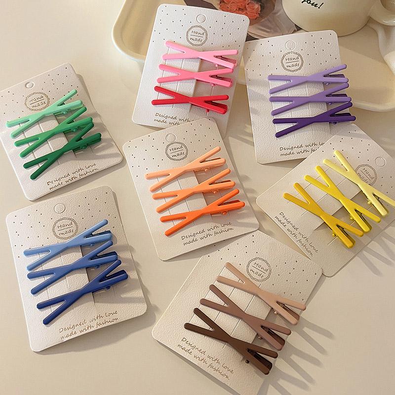 2026 New Style Colorful Duckbill Bangs Hair Clip - Women's & Children's Hair Accessory