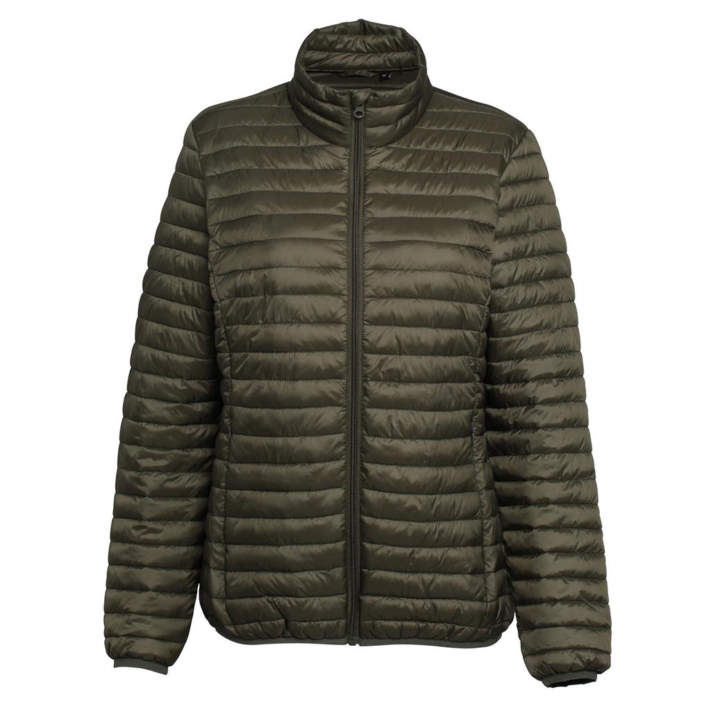 2786 Womens/Ladies Tribe Hooded Fineline Padded Jacket