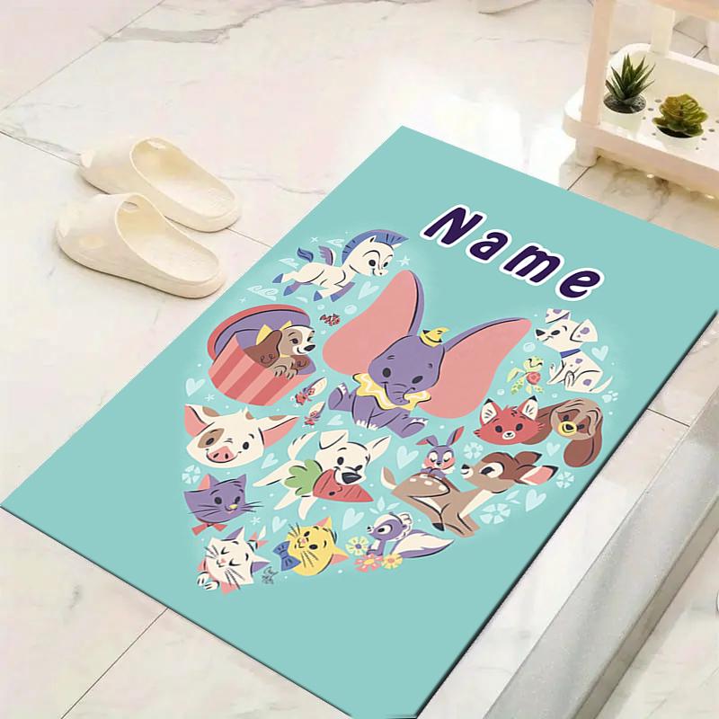 Custom 1Pc Dumbo'S Bubble Adventure Rug Office Carpet Indoor Outdoor Entrance Doormat Nonslip Soft And Comfortable Living Room D91653