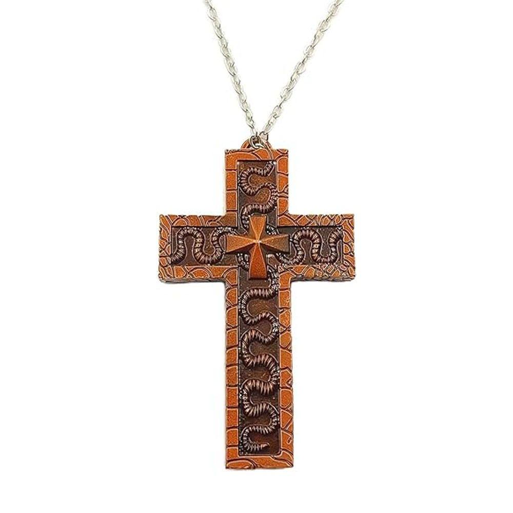 with Secret Compartment Chain Pendant Necklace Openable Charm Jewelry Cross Pendant Necklace