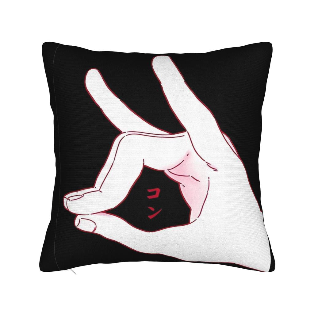 Chainsaw Man Crazy Controller Pillow Case Cute Funny Pillow Cover Soft Pillowcases For Living Room Sofa
