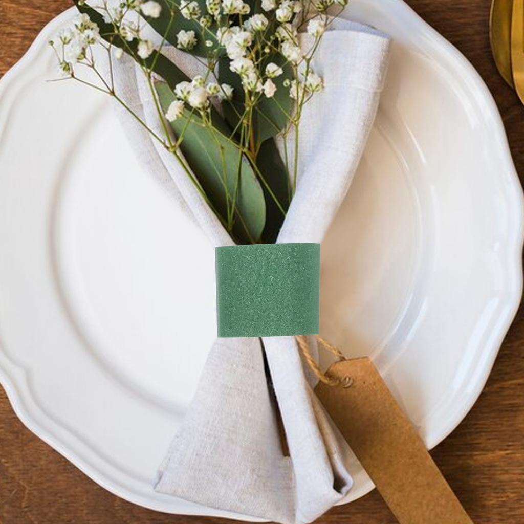 500Pcs Disposable Paper Napkin Rings Elegant Minimalist Design for Hotels Restaurants Christmas Table Holiday Party Supplies