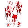 Halloween Blood Handprint Car Sticker Decal for Window Bumper Truck