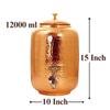 Behållare för kopparvattendispenser, Förvaring & Köksredskap, Hälsofördelar, 12 liter.