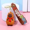1-20 STÜCKE Niedlicher Capybara Schlüsselanhänger Mode Taschenanhänger Niedliches Tier Schlüsselanhänger Zubehör für Mädchen Kinder Rucksack Dekoration Geschenkidee