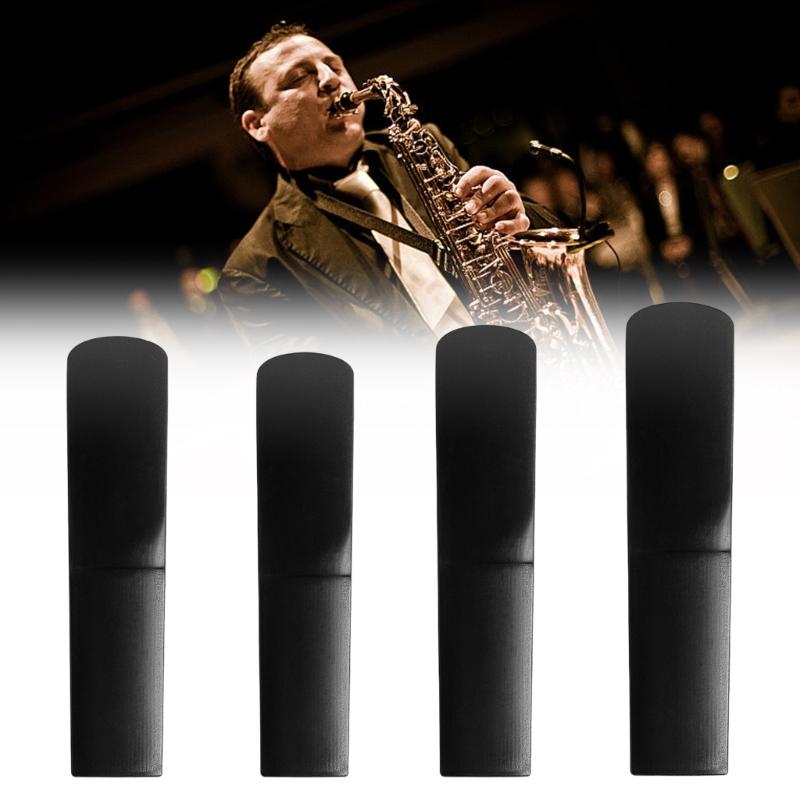 3Pieces Multifunctional Resin Saxophone Reed Resin Texture Saxophone Mouthpieces Perfect for Beginners and Professional