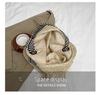 Holiday Style Straw Woven Bag: Large Capacity, Trendy Single Shoulder with Personalized Strap for Women