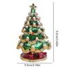 Handmade Pearl-encrusted Enamel Painted Crafts Gifts Christmas Tree Organizer