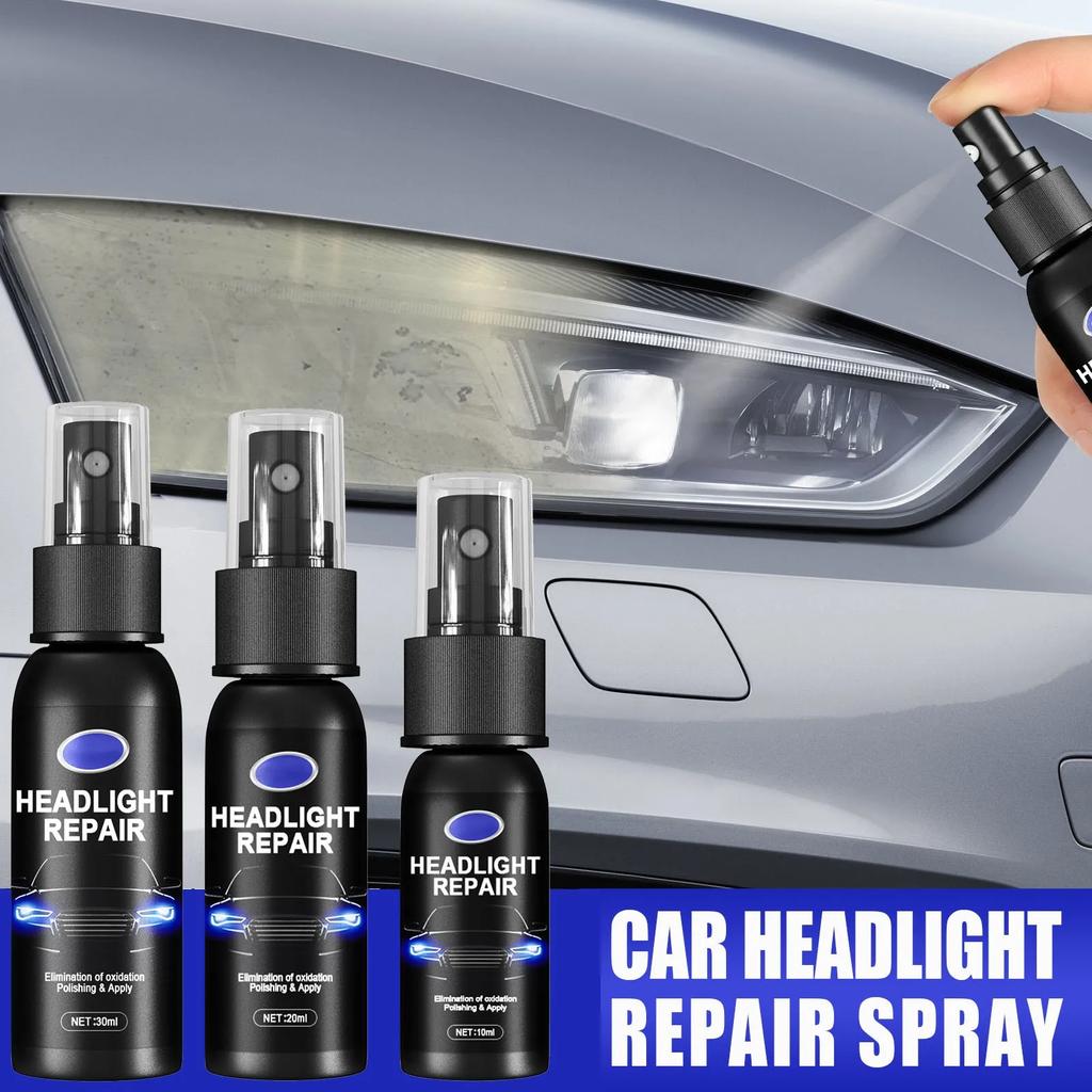 Spray Headlight Scratch Agent Polishing Car Lampshade Headlight Cleaner Headlight Kit Liquid Cleaning10/200ml Polish Renewals