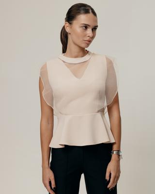 Women's Blouse Modalinda 7087 36 Beige
