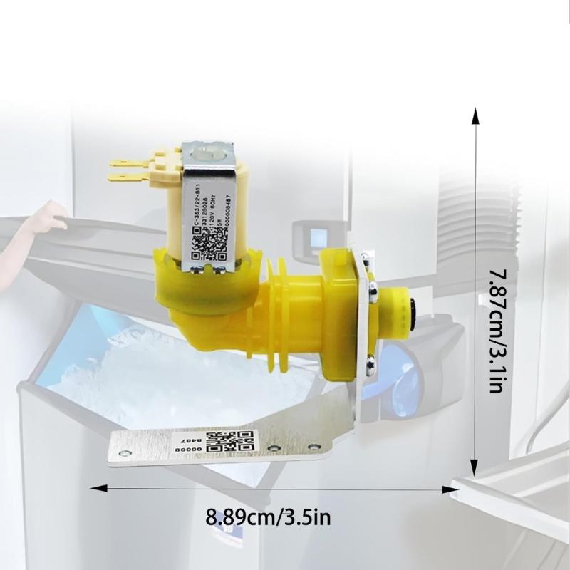 High Flow Ice Machine Water Inlet Valves Replacement 00009120 Water Inlet Valves Assembly 5W 120V 60Hz For Ice Machine