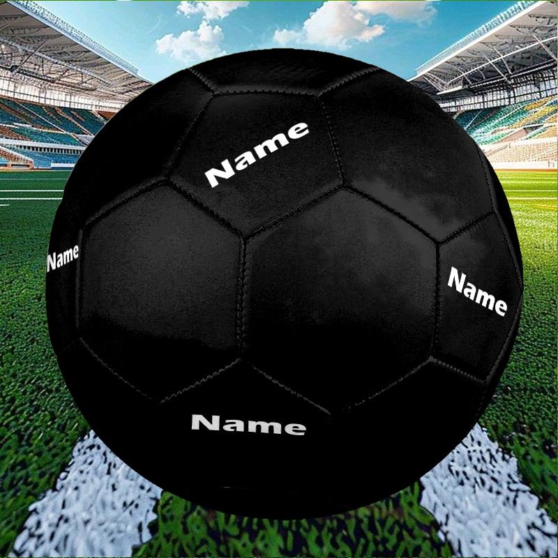 Individueller Name Personalisierte Fußballmannschaft F.C-A Druck Größe 5 Fußball Training & Spiel Fußball, für Team, Kicken, Geschenk für Fußball-Enthusiasten