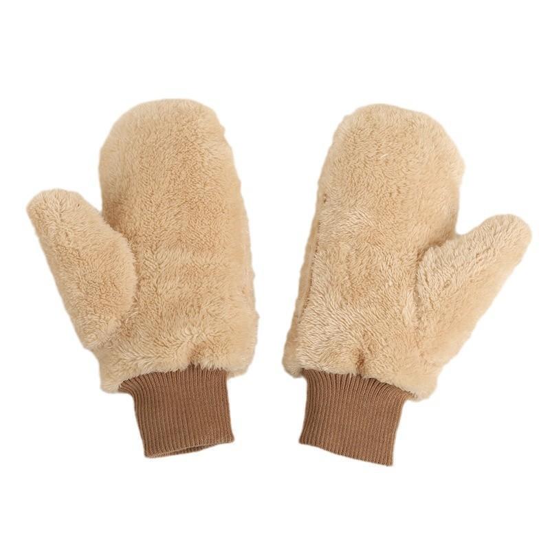 Thick Fleece Lined Winter Gloves Women Men - Warm Windproof Touchscreen Skiing Cycling Mittens