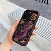 Purple Snake Pattern Soft TPU Phone Case for iPhone 17 Air 16 15 14 Pro Max Plus 13 12 Mini 8 7 X Xs Back Cover