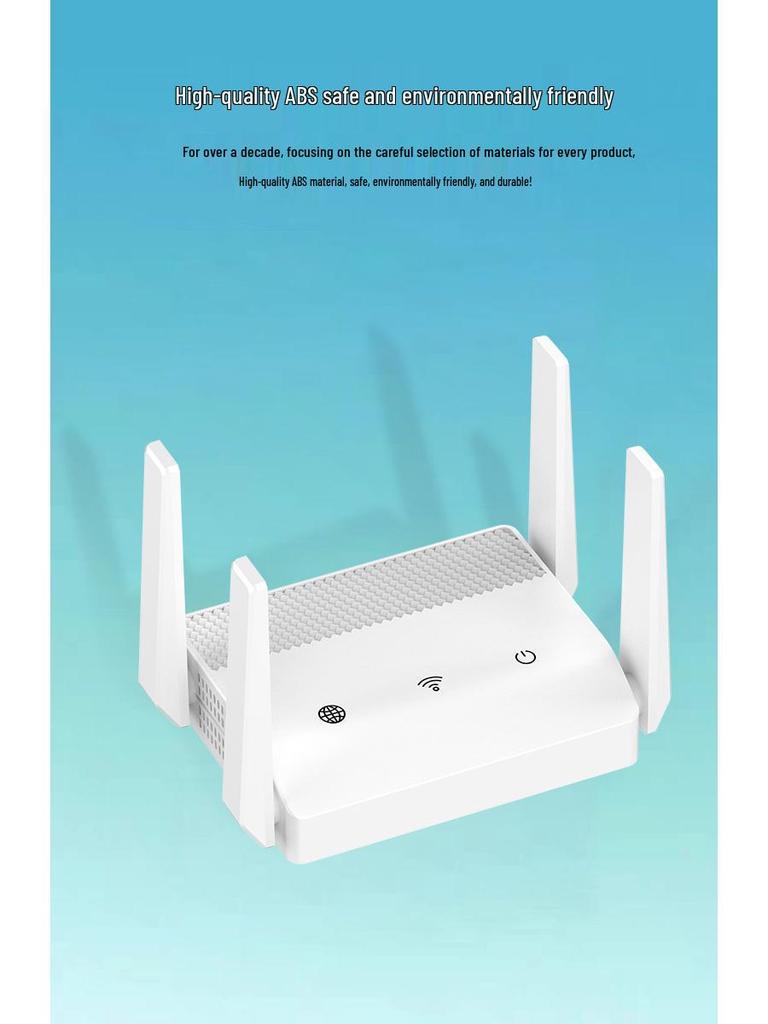 Dual-Band Gigabit Home WiFi Router with All-Gigabit Ports