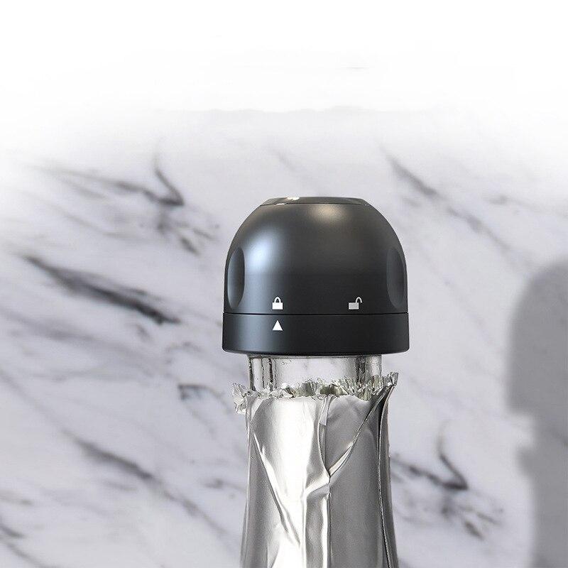 Vacuum Red Wine Champagne Bottle Stopper Set Sealed Bottle Cap Stopper Leak Proof for Wine Plug Bar Tools