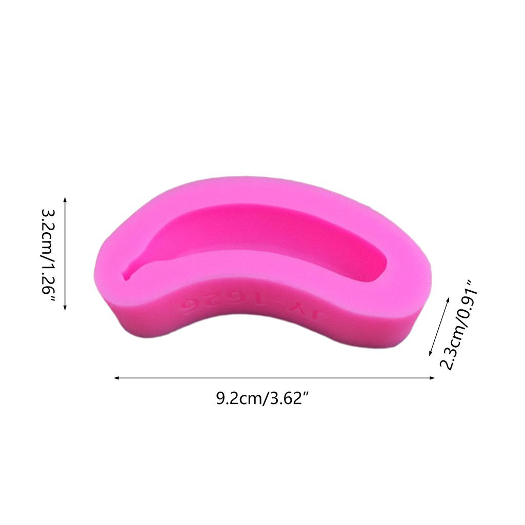 Silicone Dessert Molds Mousse Mold Banana Shape Chocolate Mould Cake Decorating Tool Perfect Gift for Baking Enthusiasts