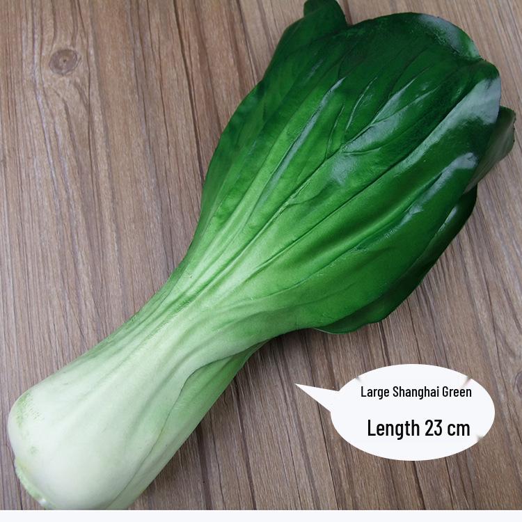 Artificial Vegetable Set: Eggplant, Cabbage, Cucumber, Celery, Spinach - Kitchen Decoration