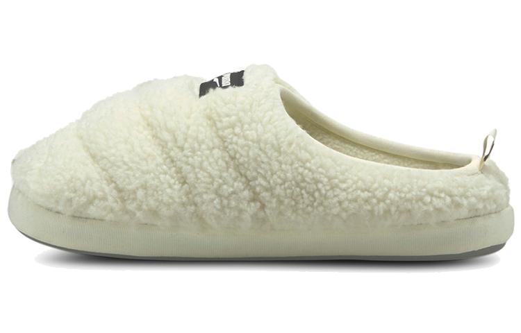 PUMA Scuff Sherpa Slippers Whisper White 384943-01 38